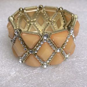 Vintage peach bracelet